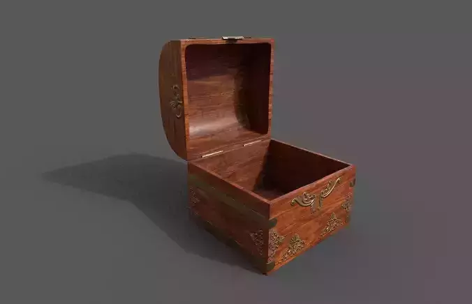 Chest-Storage Box 3D Model