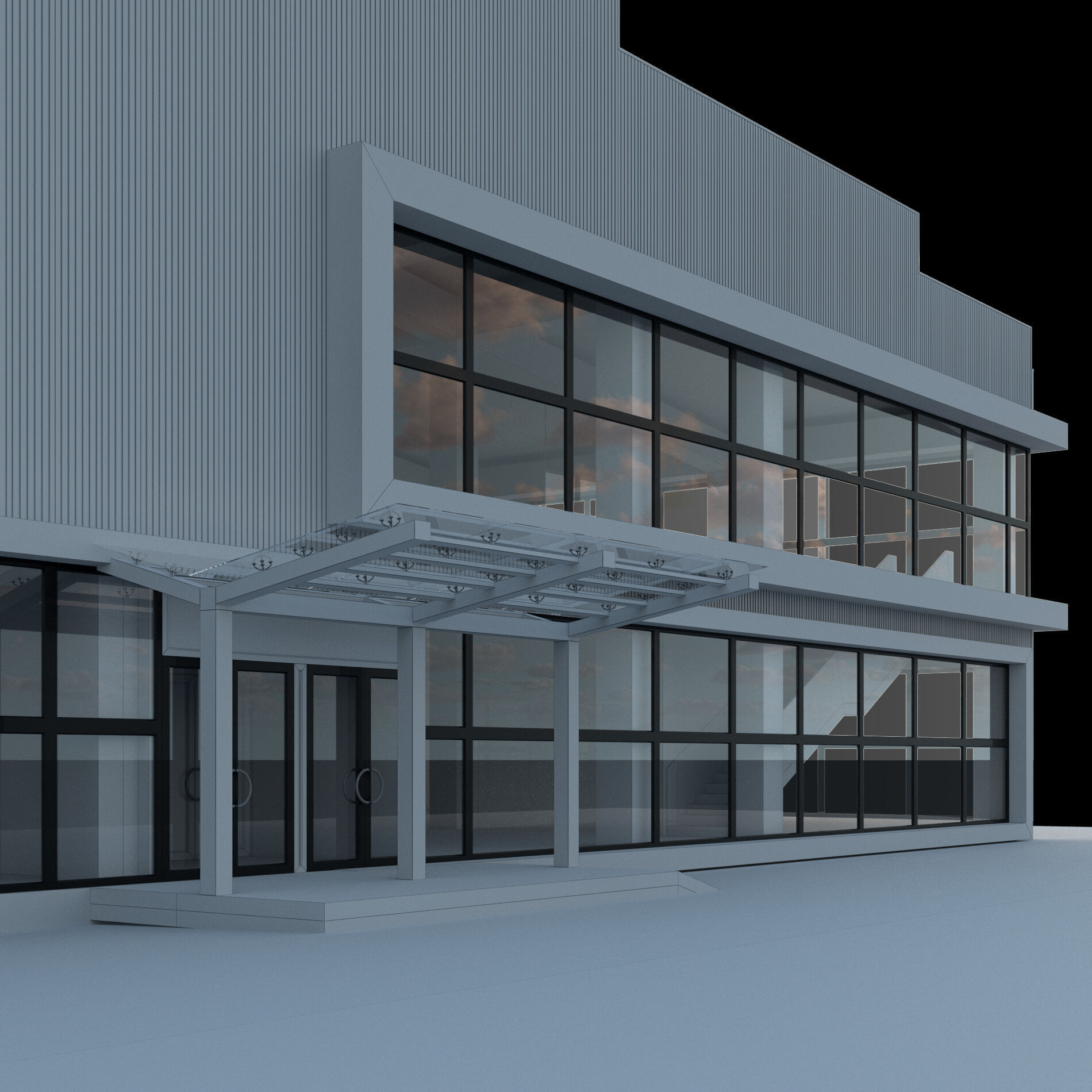 Retail store 3D model_8