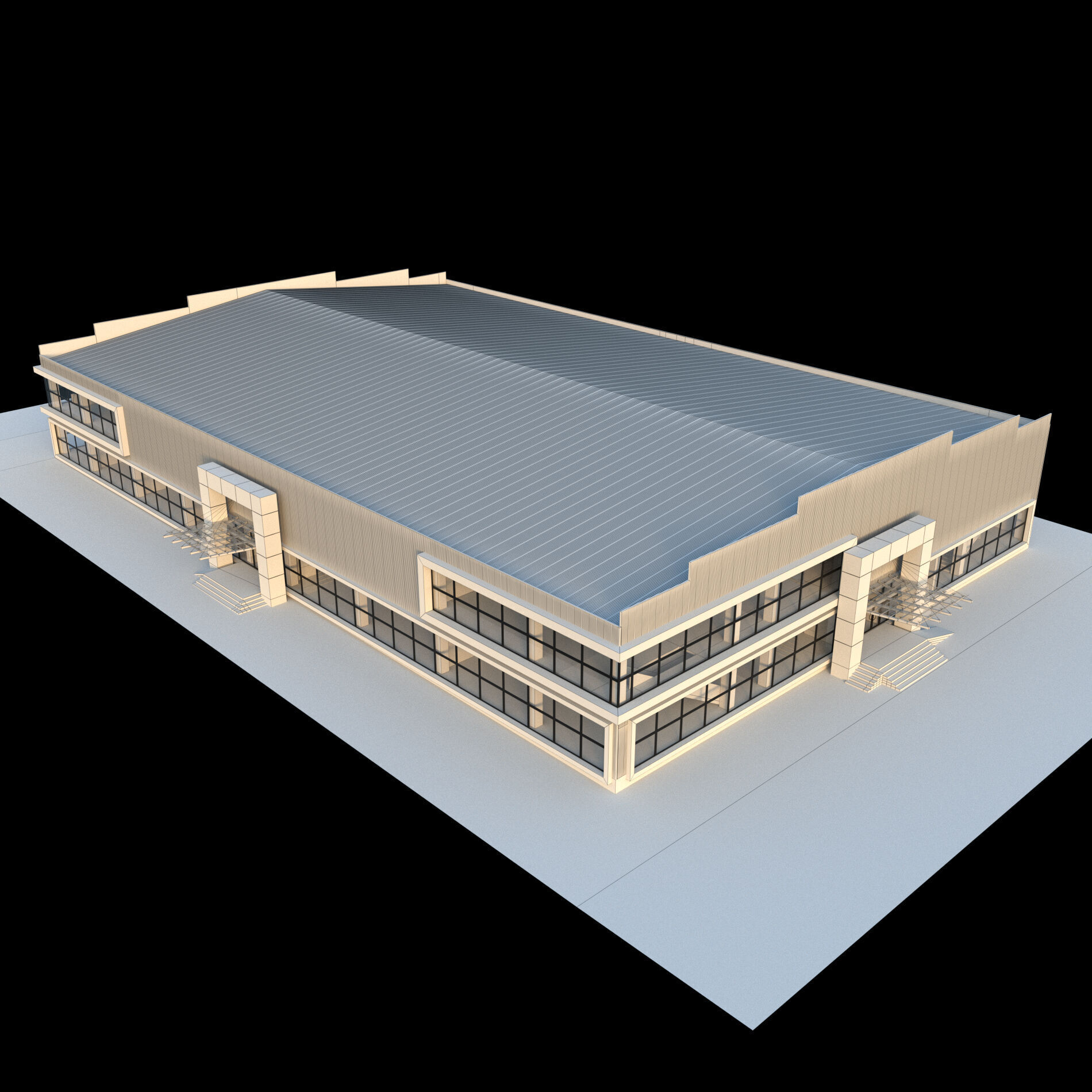 Retail store 3D model_4