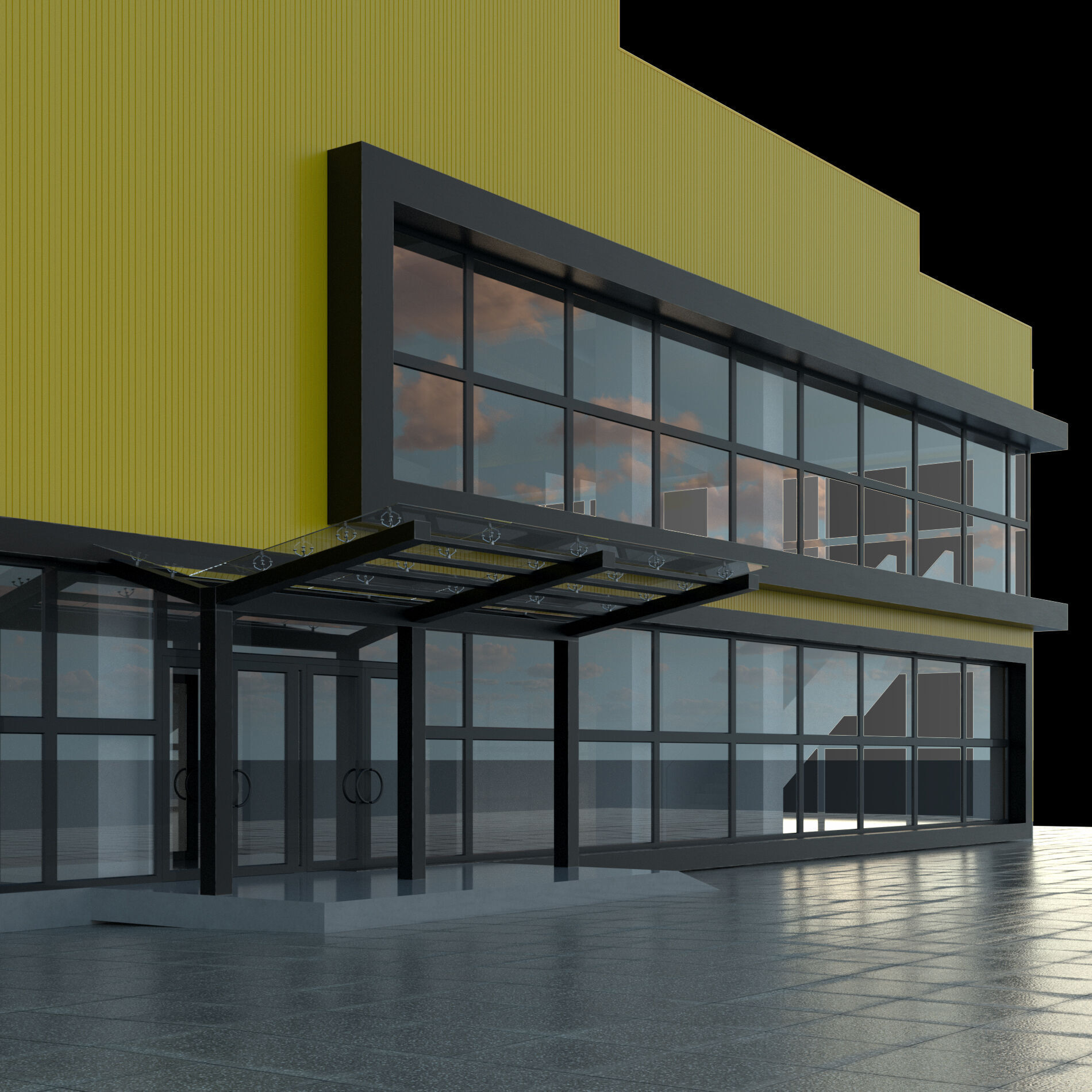 Retail store 3D model_7