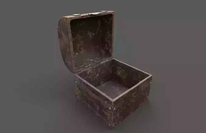 Chest-Storage Box 3D Model