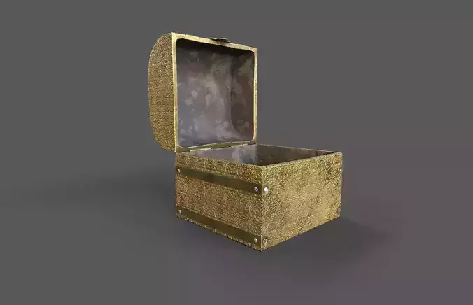 Chest-Storage Box 3D Model