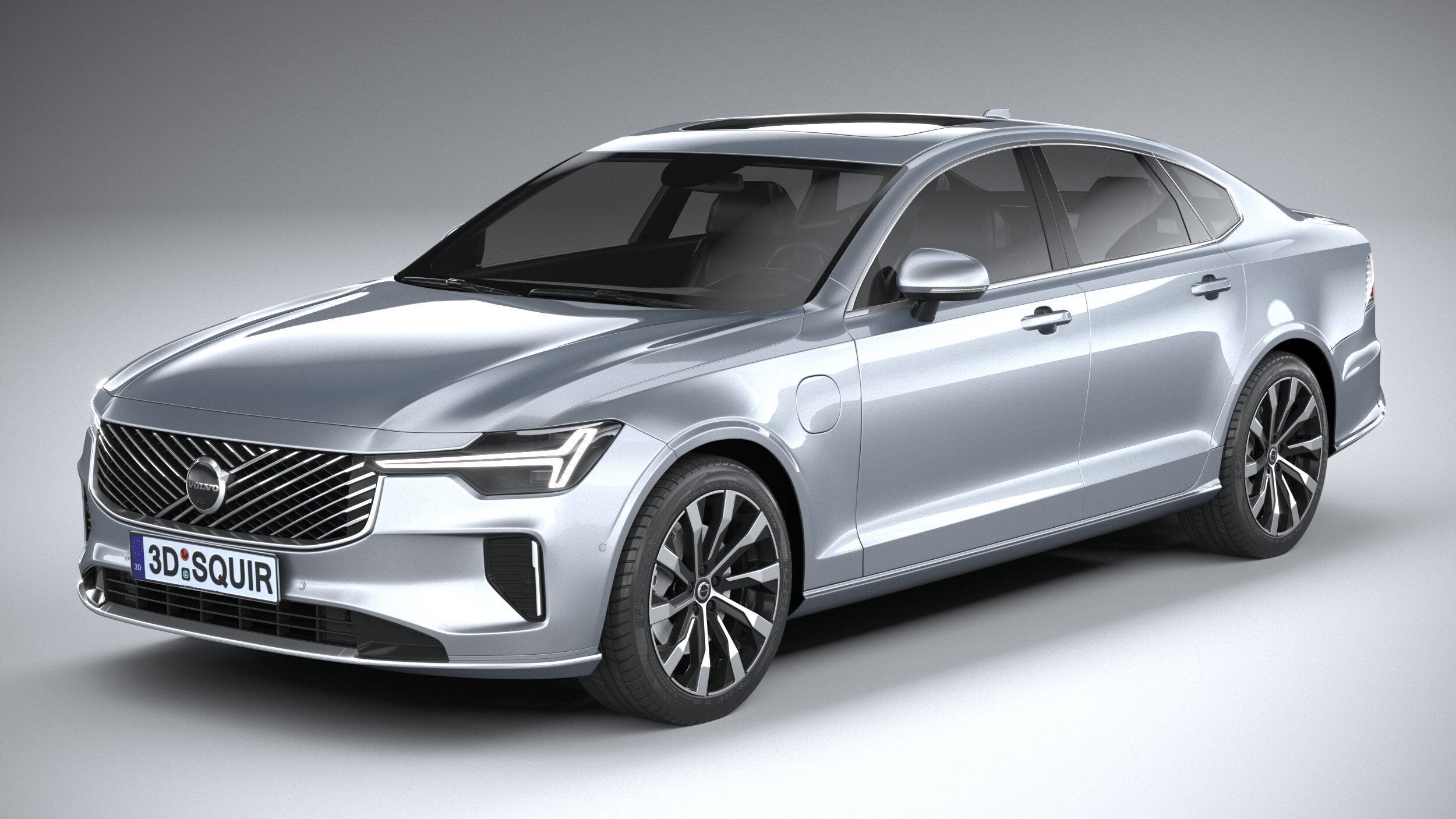 Volvo S90 2026 3D model_1