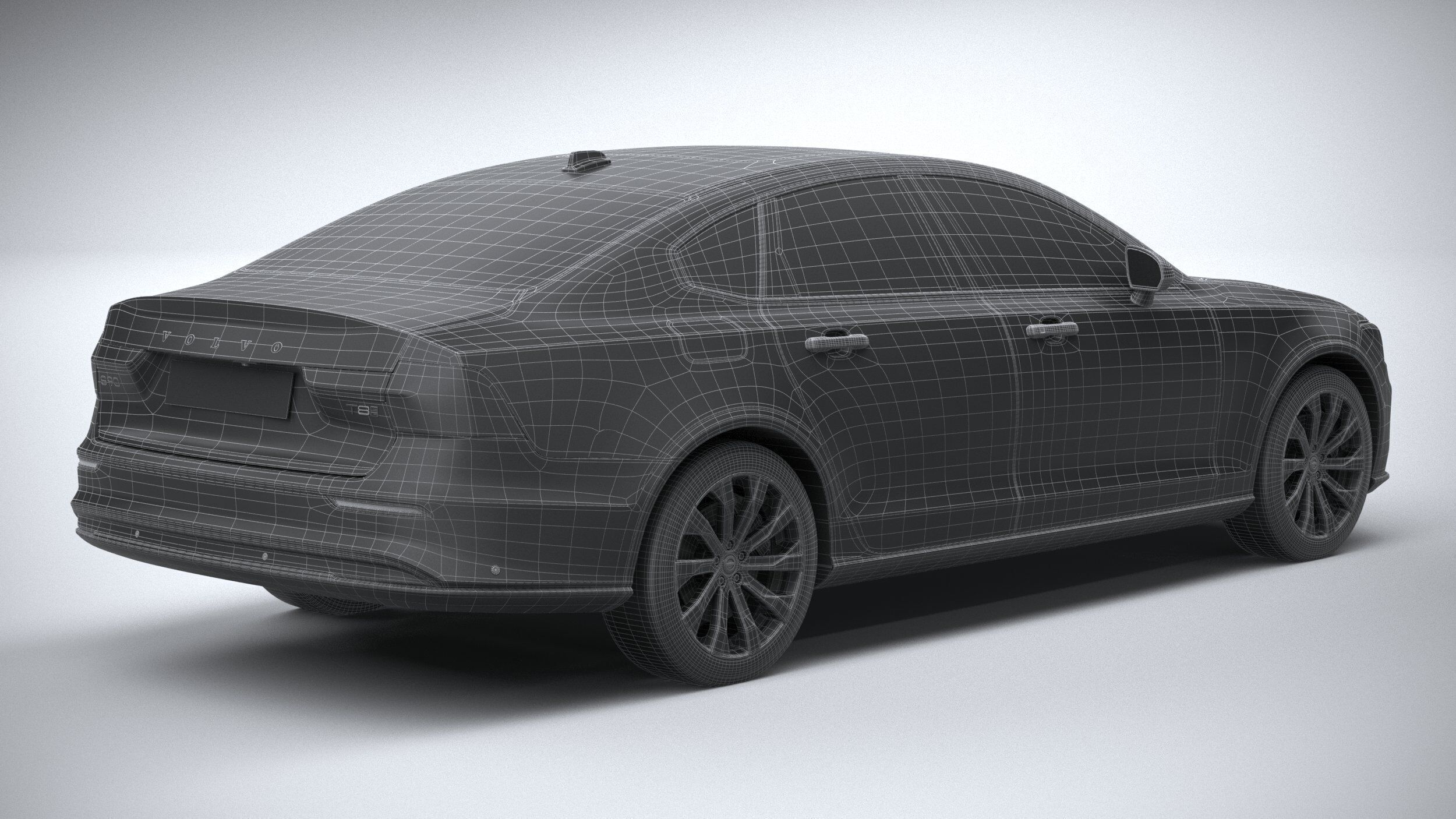 Volvo S90 2026 3D model_29