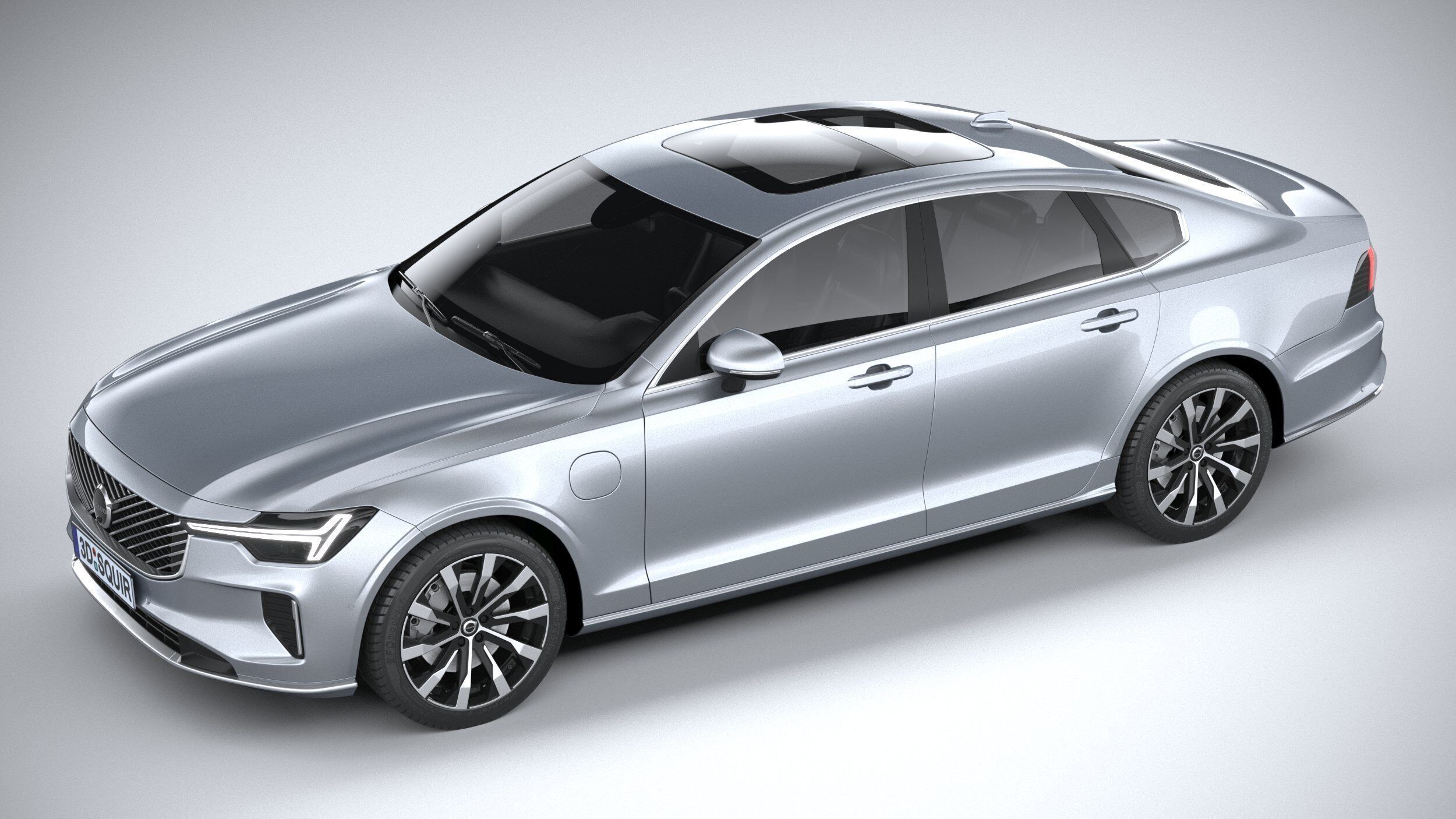 Volvo S90 2026 3D model_7