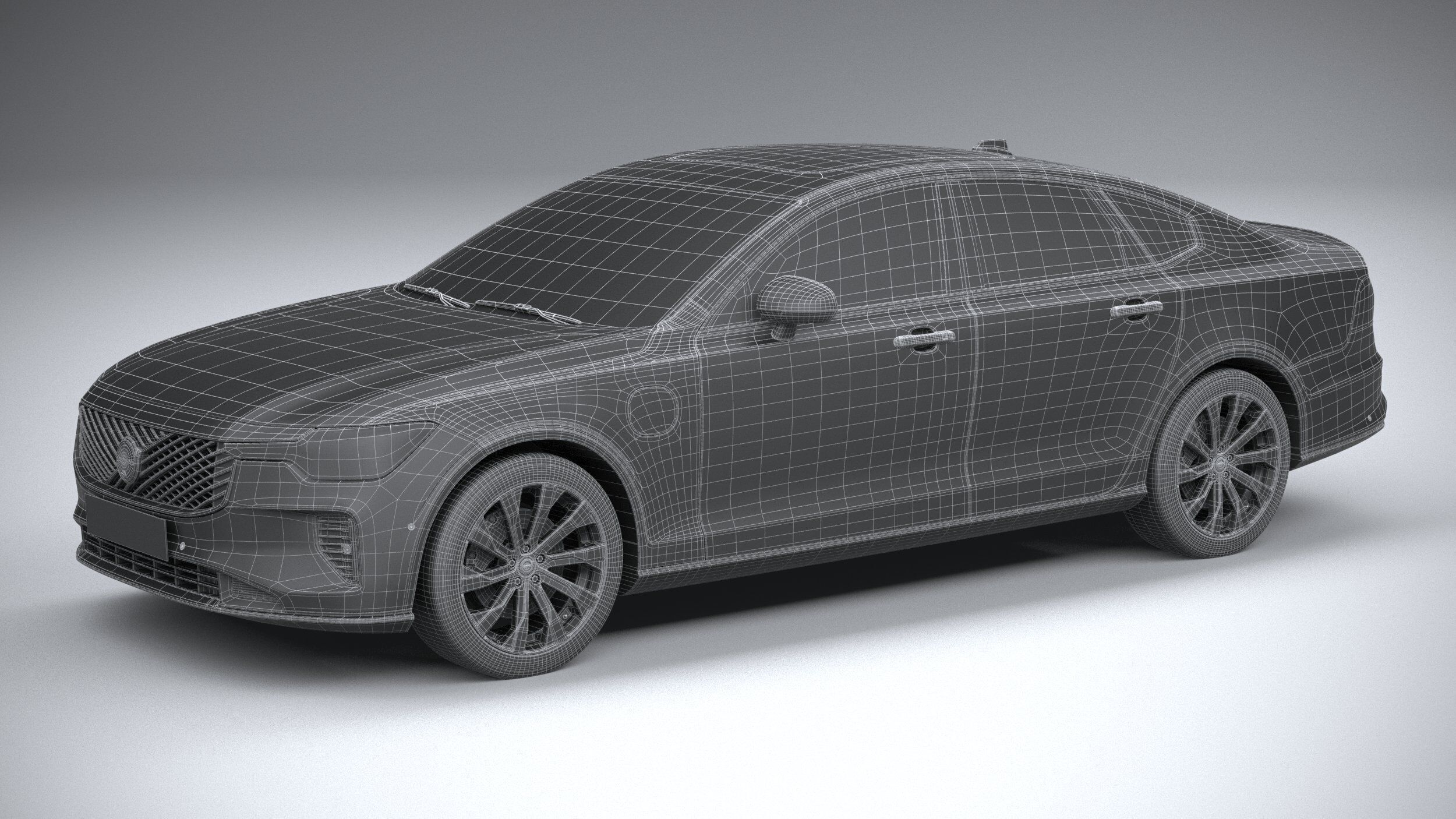 Volvo S90 2026 3D model_28