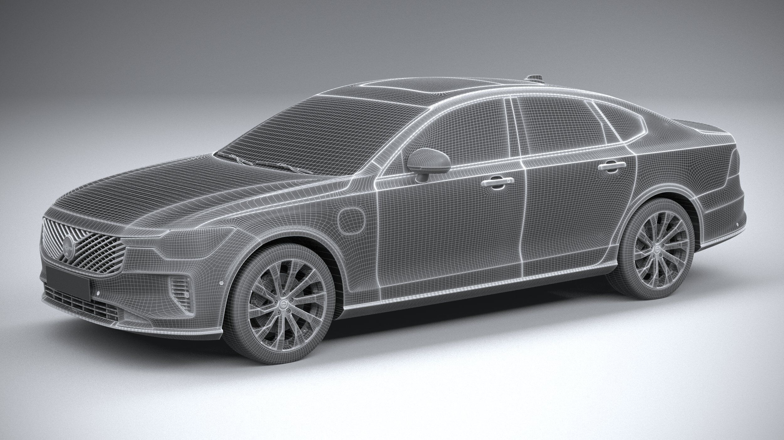Volvo S90 2026 3D model_26