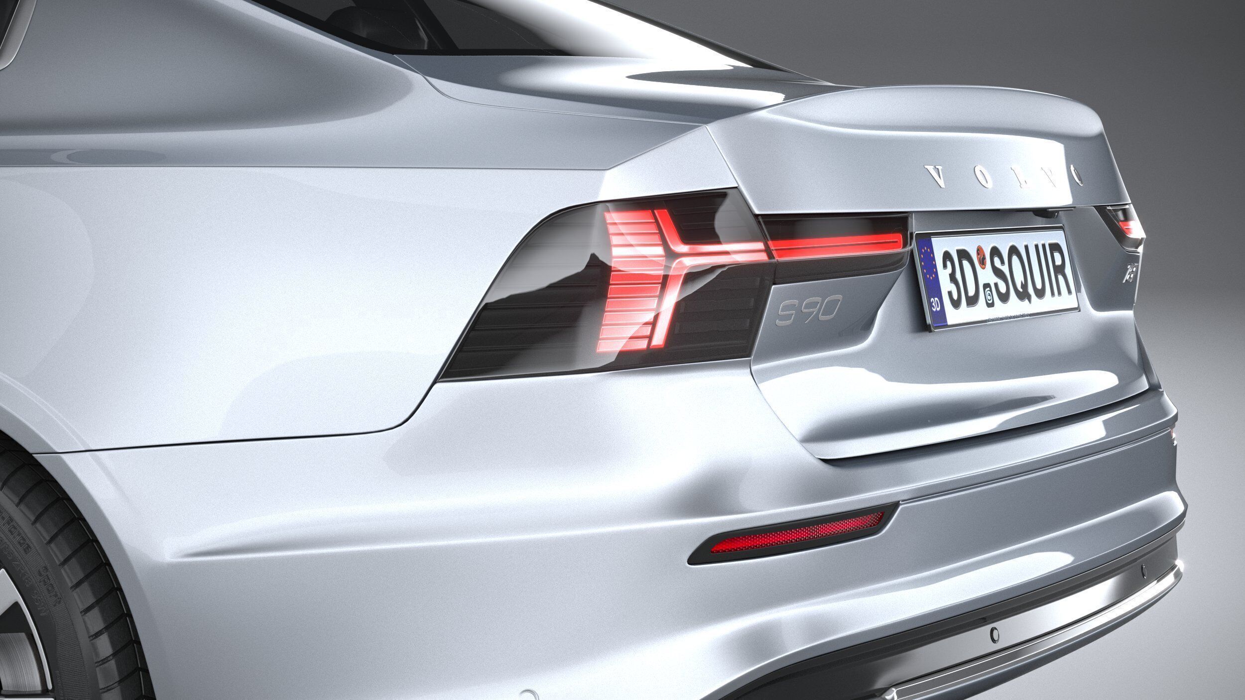 Volvo S90 2026 3D model_6