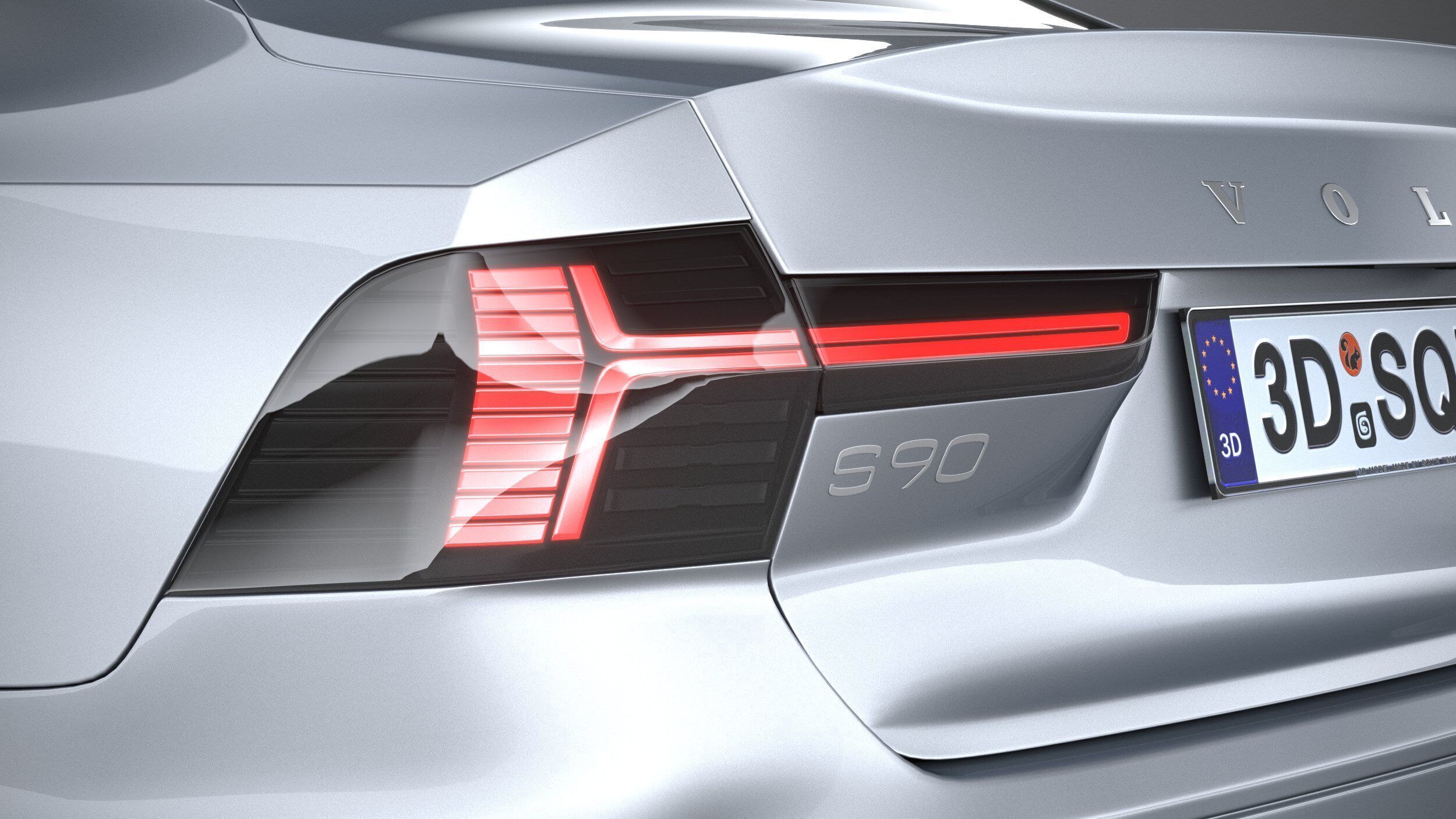 Volvo S90 2026 3D model_15