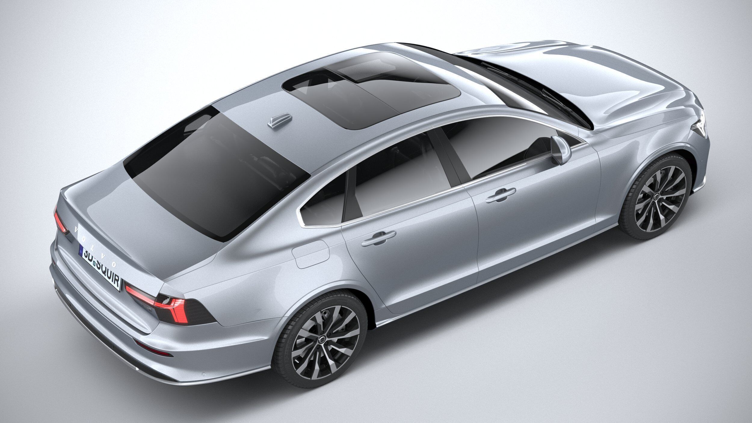 Volvo S90 2026 3D model_10
