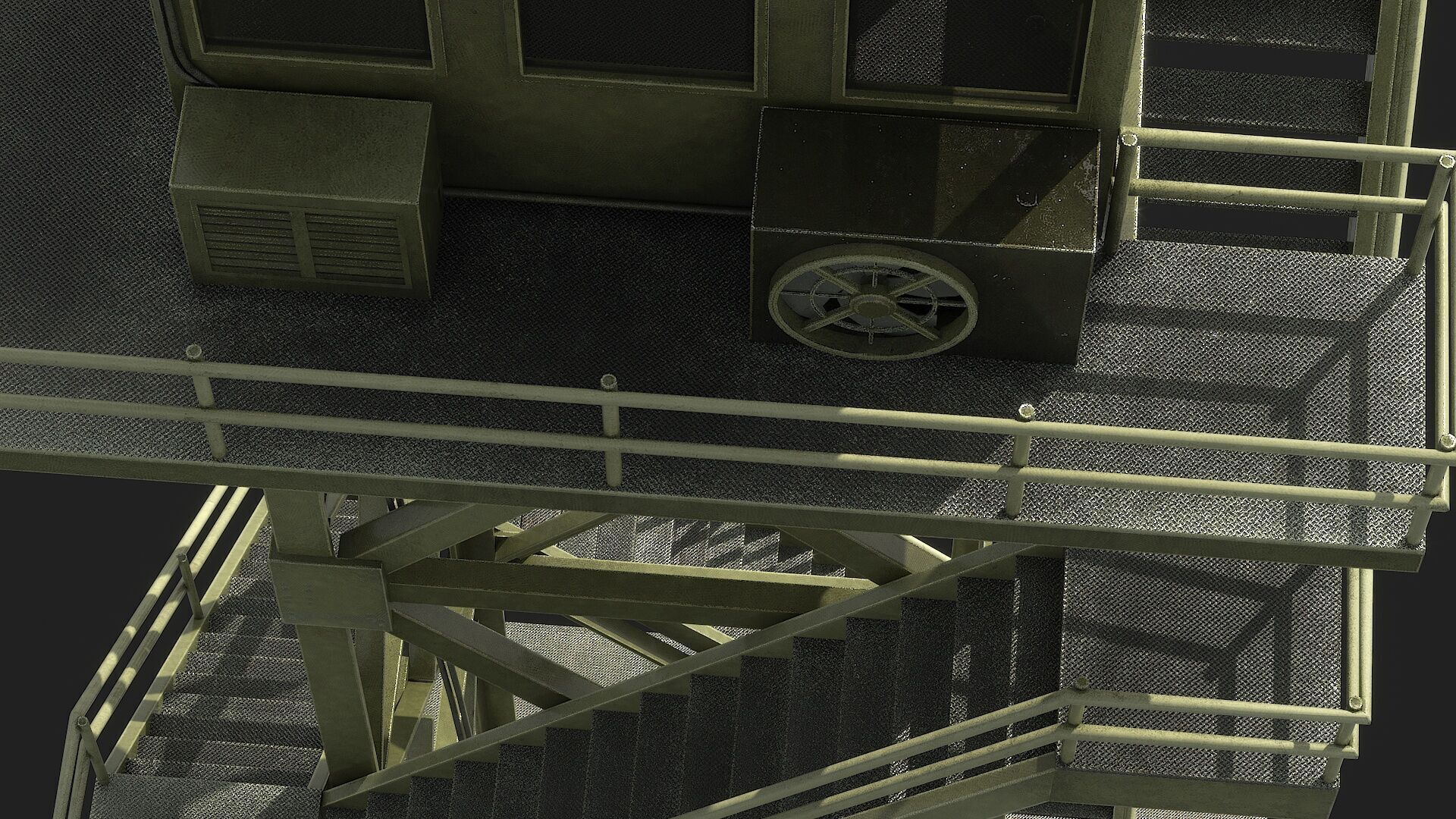 Watchtowers v3 Low-poly 3D model_4