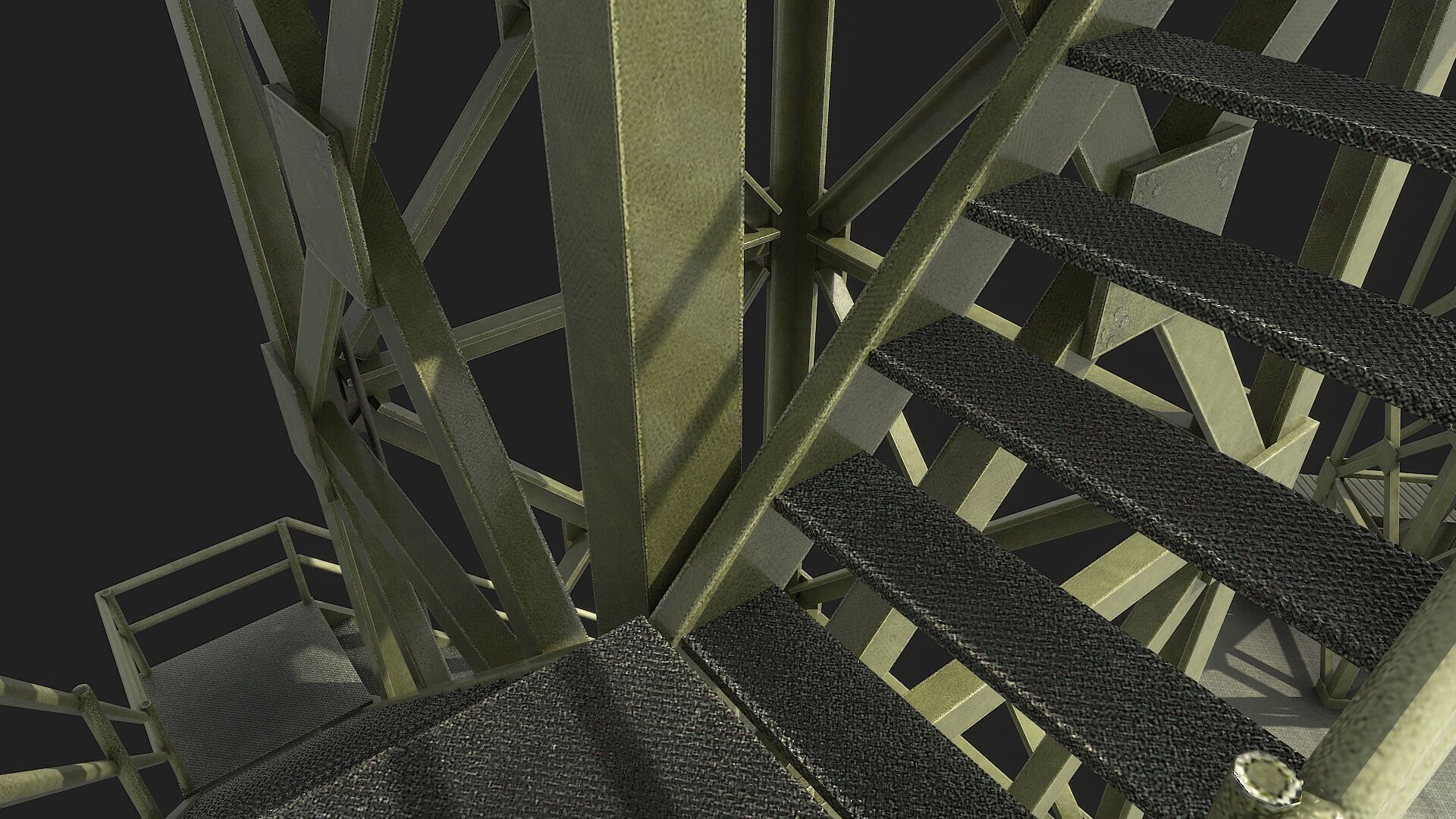 Watchtowers v3 Low-poly 3D model_5