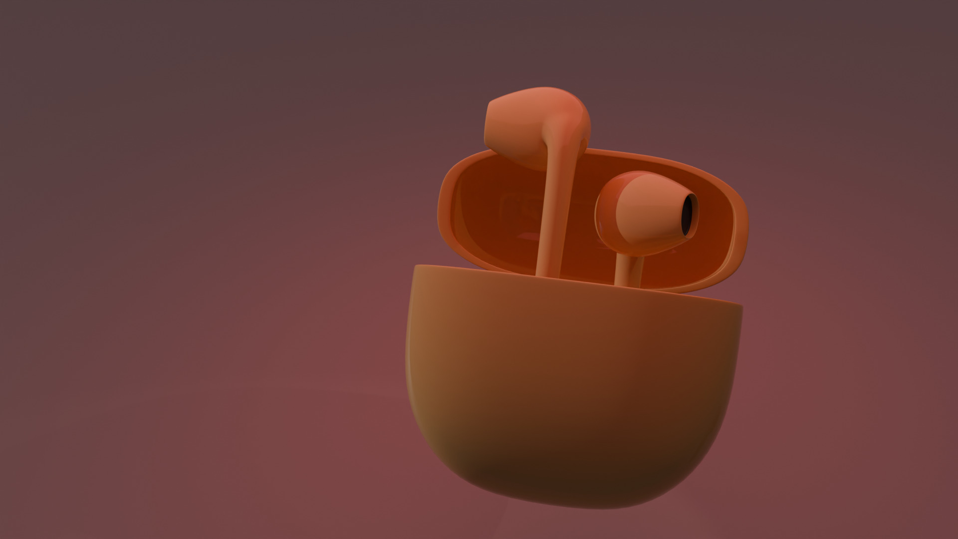 Earbuds 3D model_3