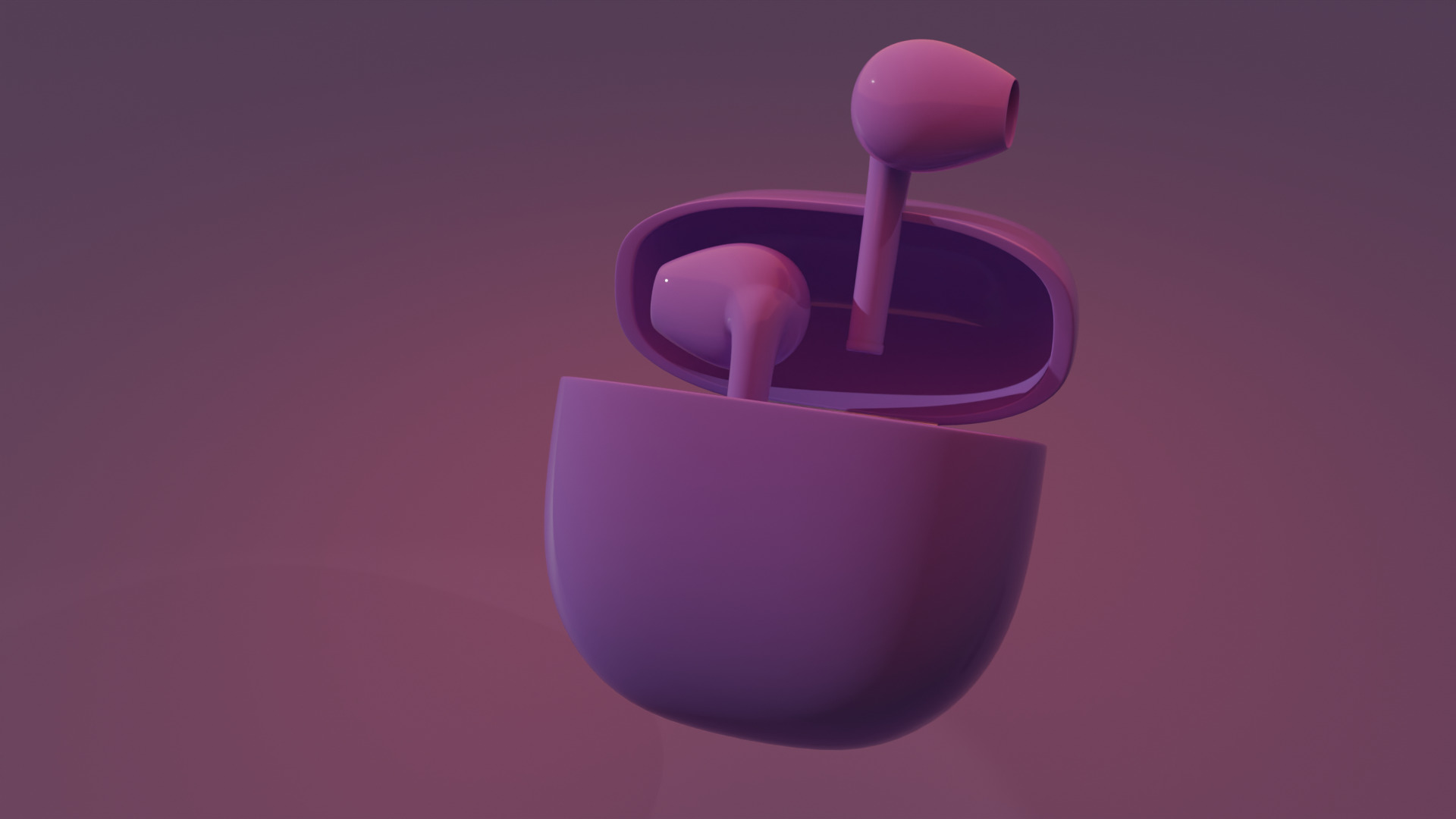 Earbuds 3D model_6
