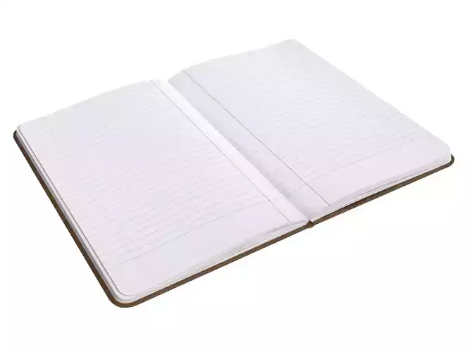 Open Lined Composition Notebook Journal