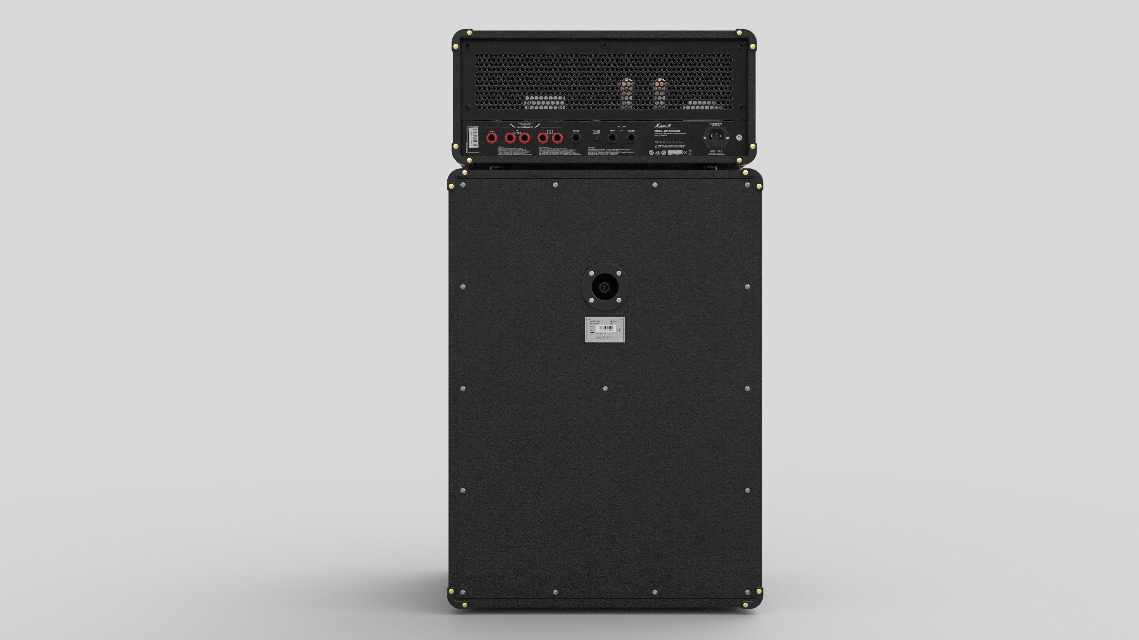 Marshall sc20 pack - JCM800 Studio 3D model_12
