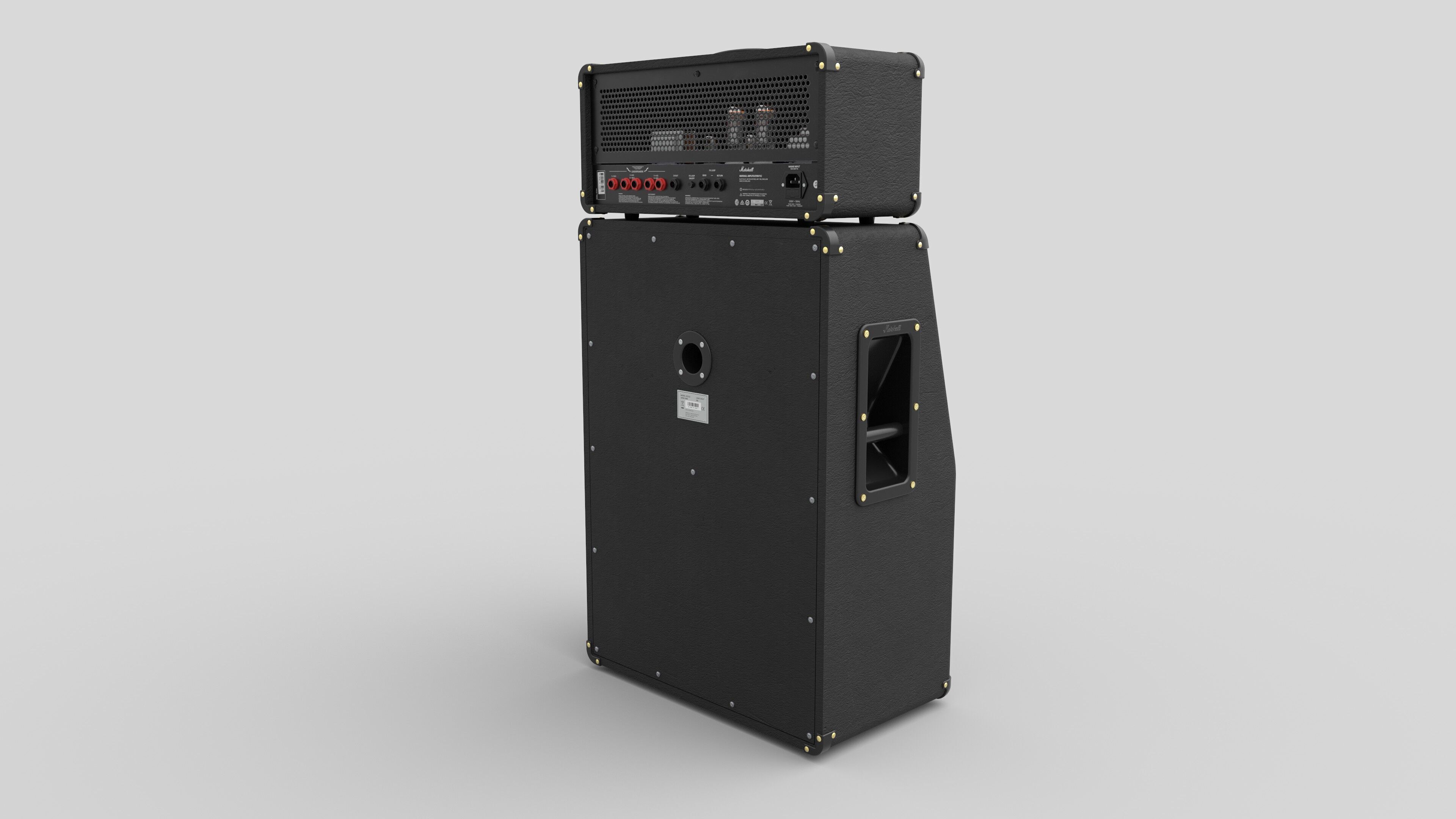 Marshall sc20 pack - JCM800 Studio 3D model_4