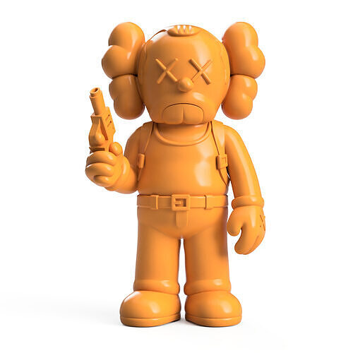 John McClane KAWS 3D print model
