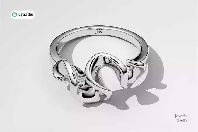 GOLDEN PLEATS RING - AW4995