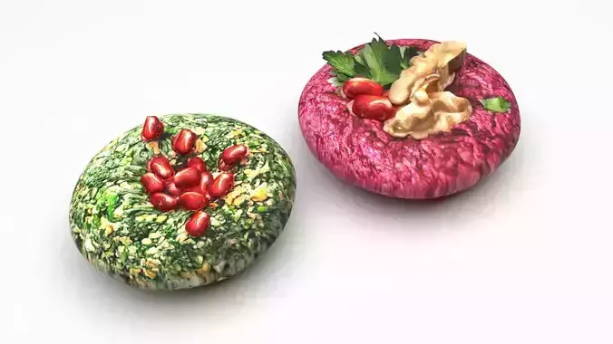 Pkhalis Set 3D model