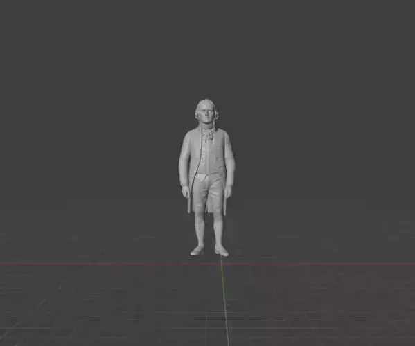 Thomas Jefferson 3D print model