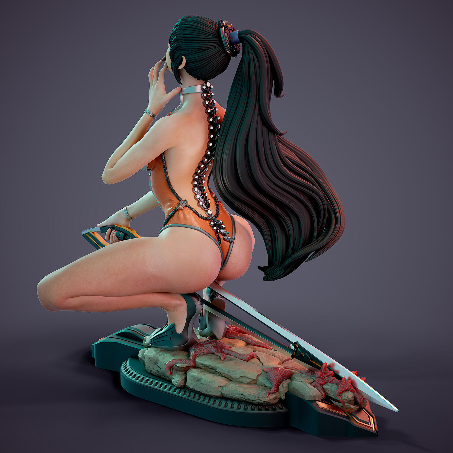 Stellar Blade - EVE - Fan art 3D print model_6