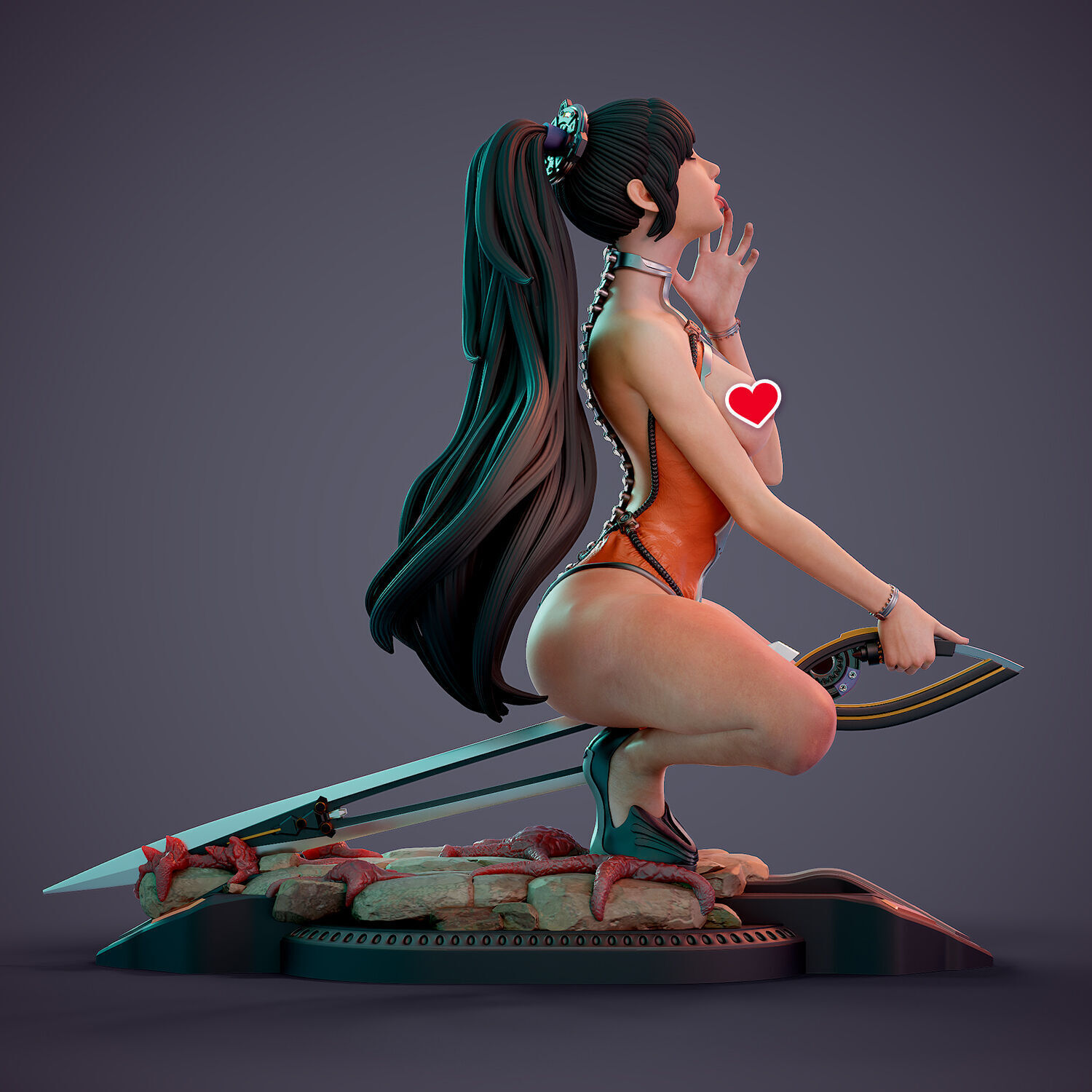 Stellar Blade - EVE - Fan art 3D print model_5