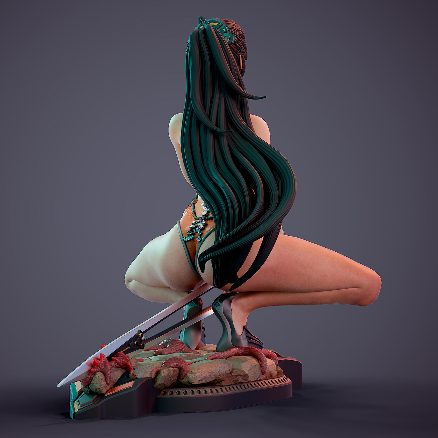 Stellar Blade - EVE - Fan art 3D print model_9