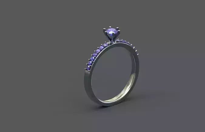 High-Quality 3D Ring Model