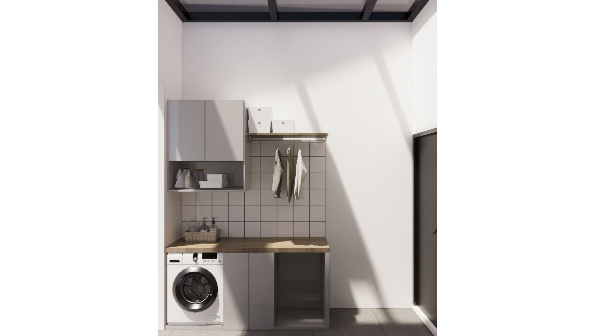 exterior  interior House design  8x13meter 1 floor 3D model_21