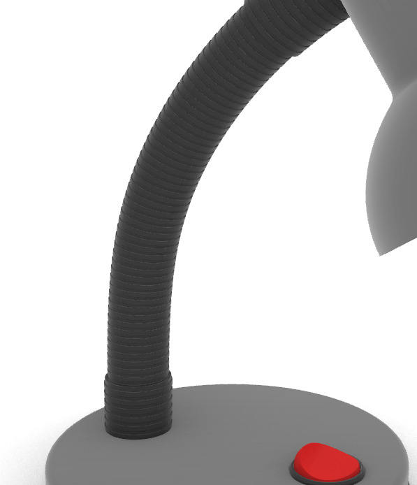 Table Lamp 3D Model   Mid Poly  PBR Textures 3D model_3