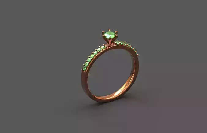 High-Quality 3D Ring Model