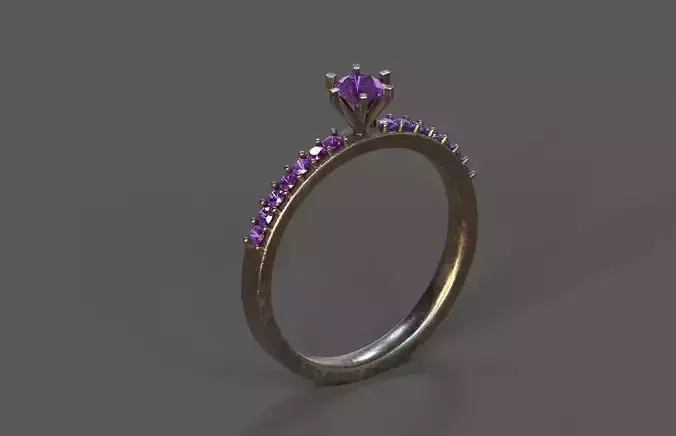 High-Quality 3D Ring Model