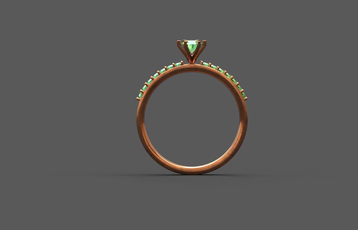 High-Quality 3D Ring Model Pack 4 Low-poly 3D model_12