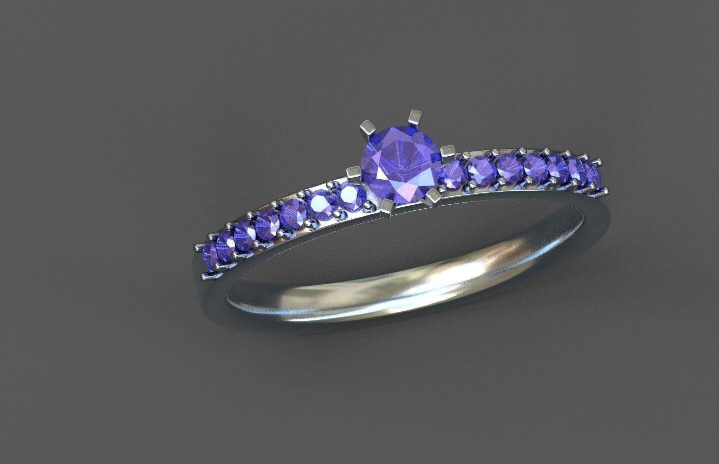 High-Quality 3D Ring Model Pack 4 Low-poly 3D model_10