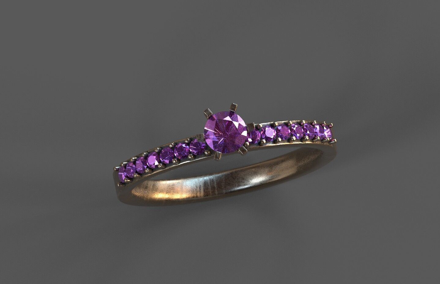 High-Quality 3D Ring Model Pack 4 Low-poly 3D model_20
