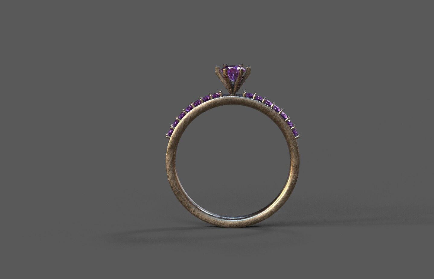 High-Quality 3D Ring Model Pack 4 Low-poly 3D model_17