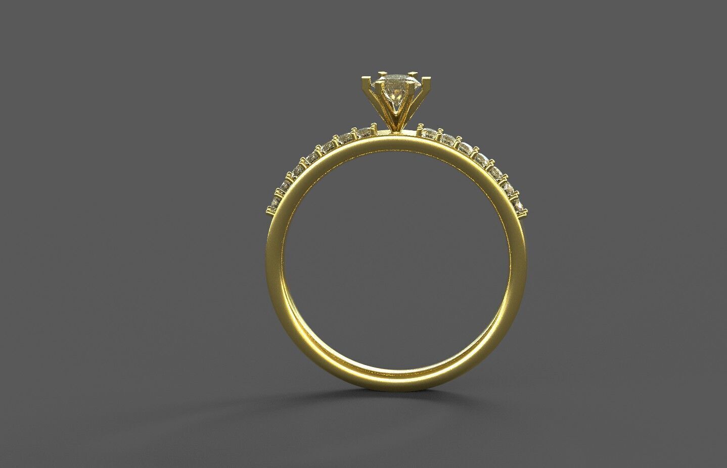 High-Quality 3D Ring Model Pack 4 Low-poly 3D model_2