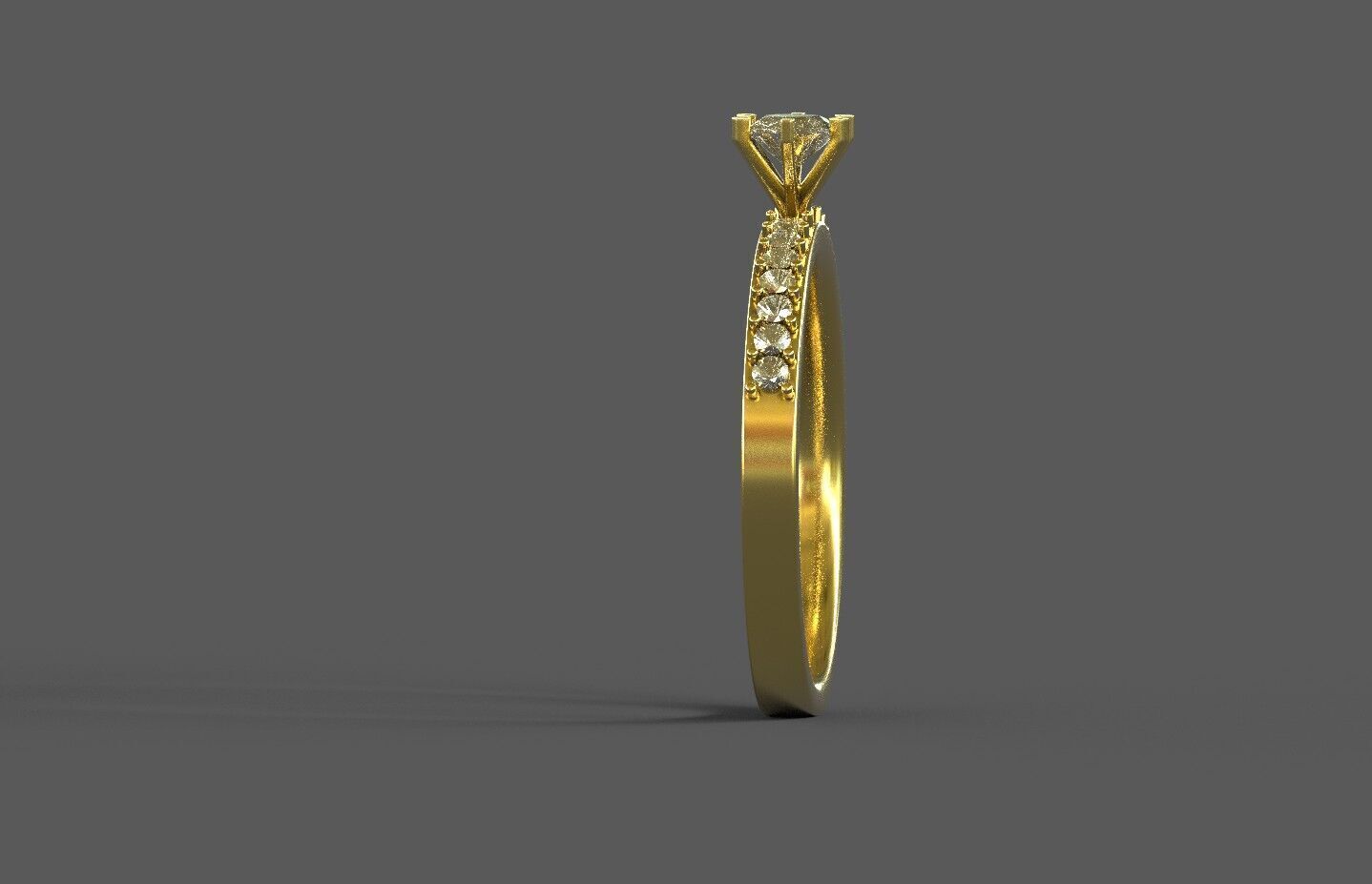High-Quality 3D Ring Model Pack 4 Low-poly 3D model_4