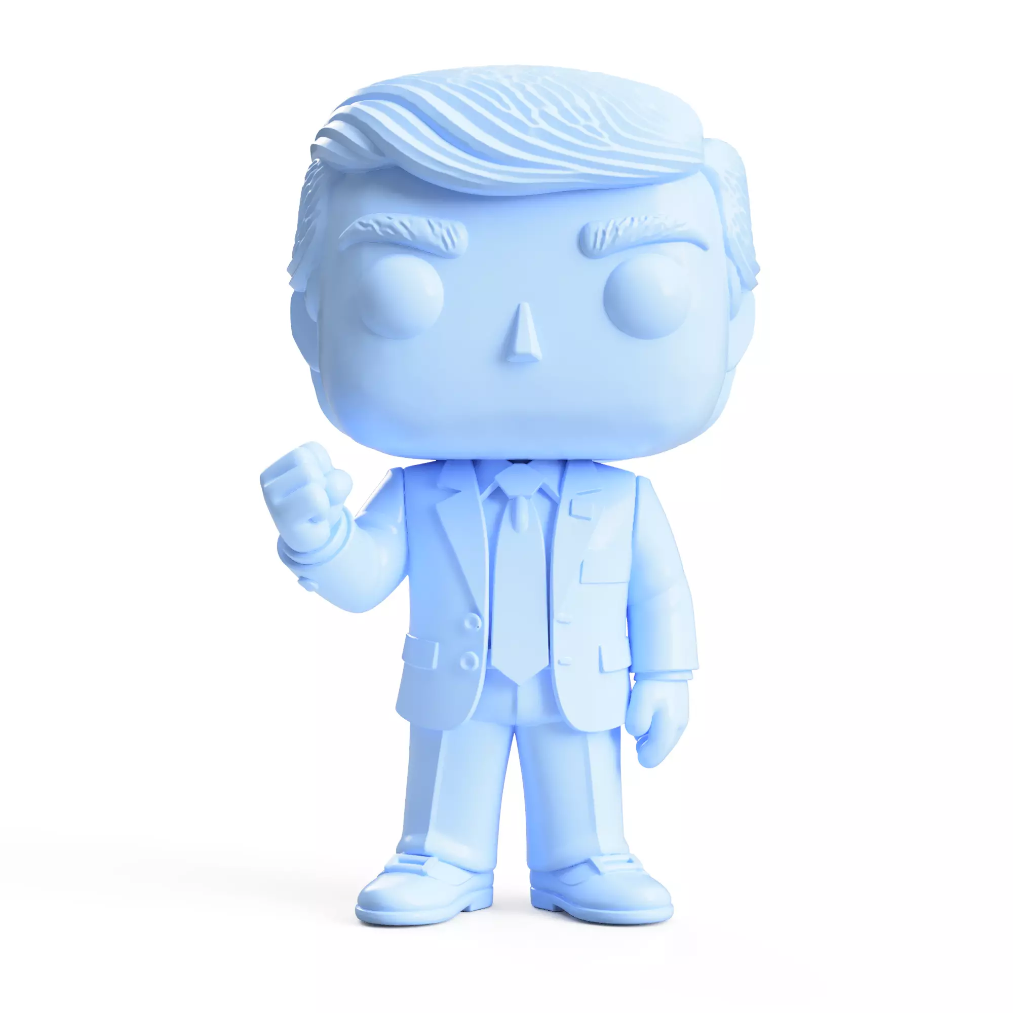 Donald Trump Funko Art Toy 3D print model