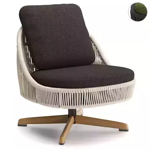 Sendai Cord Outdoor Lounge Armchair