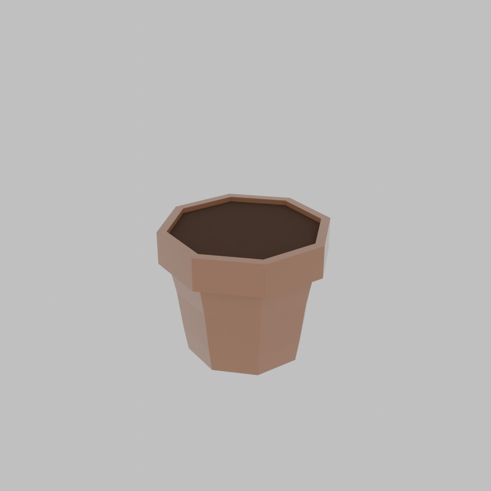 Low-Poly Cafe Asset Pack Low-poly 3D model_6