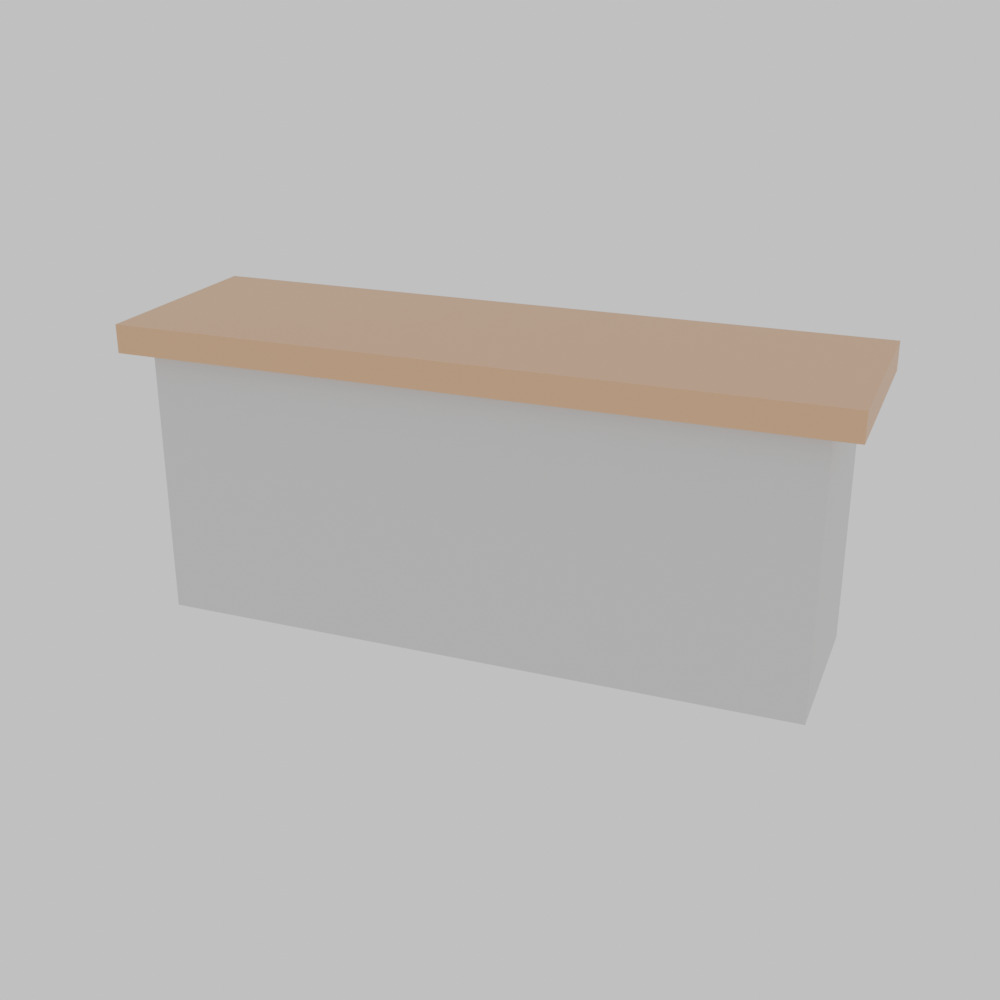 Low-Poly Cafe Asset Pack Low-poly 3D model_1