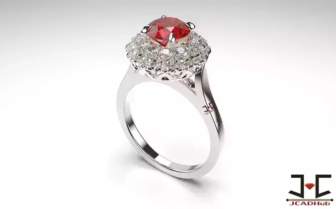 0226 - Solitaire Wedding Ring for Women - JCADHub