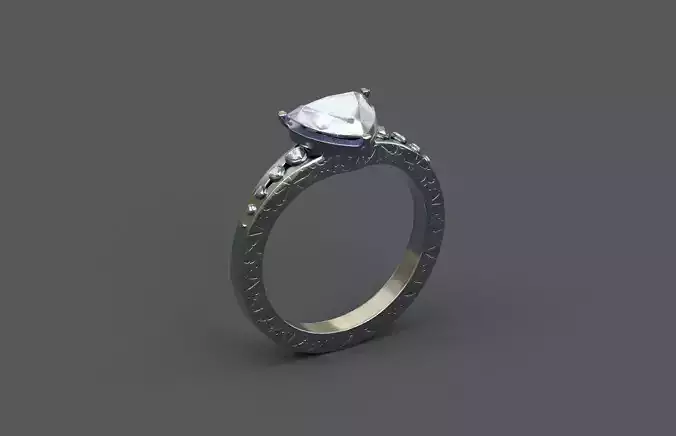High-Quality 3D Ring Model
