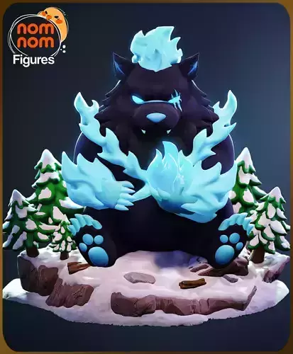 Chibi Shadow Tank - Solo Leveling 3D print model Chibi Shadow Tank - Solo Leveling 3D print model