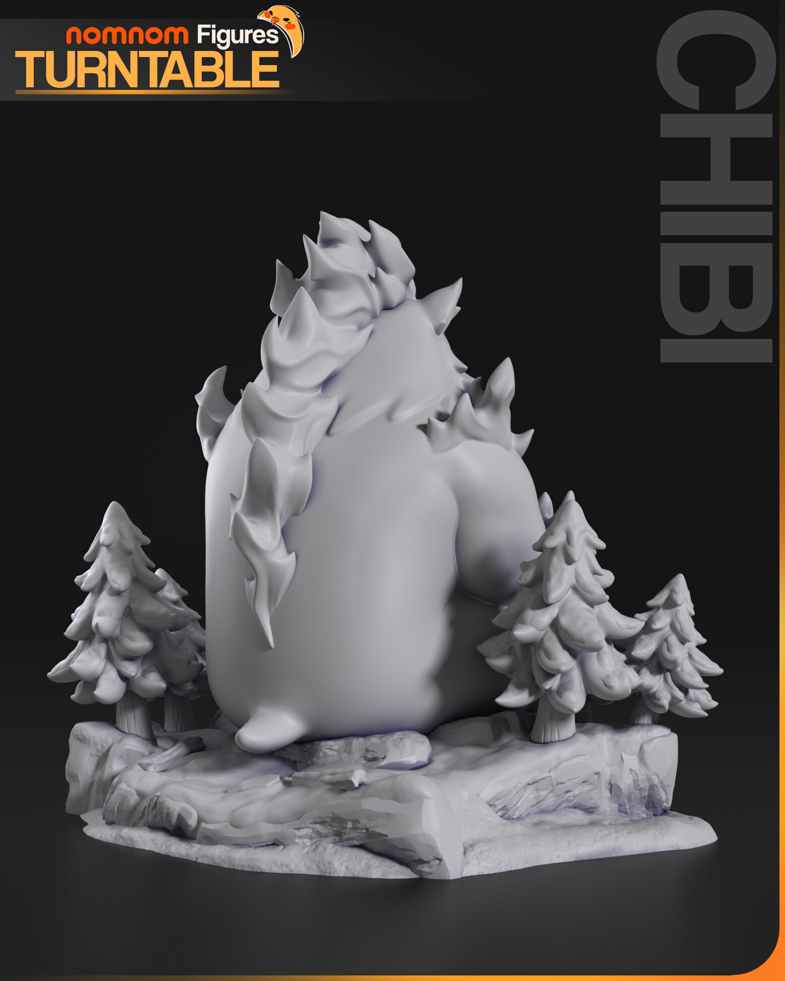 Chibi Shadow Tank - Solo Leveling 3D print model_7