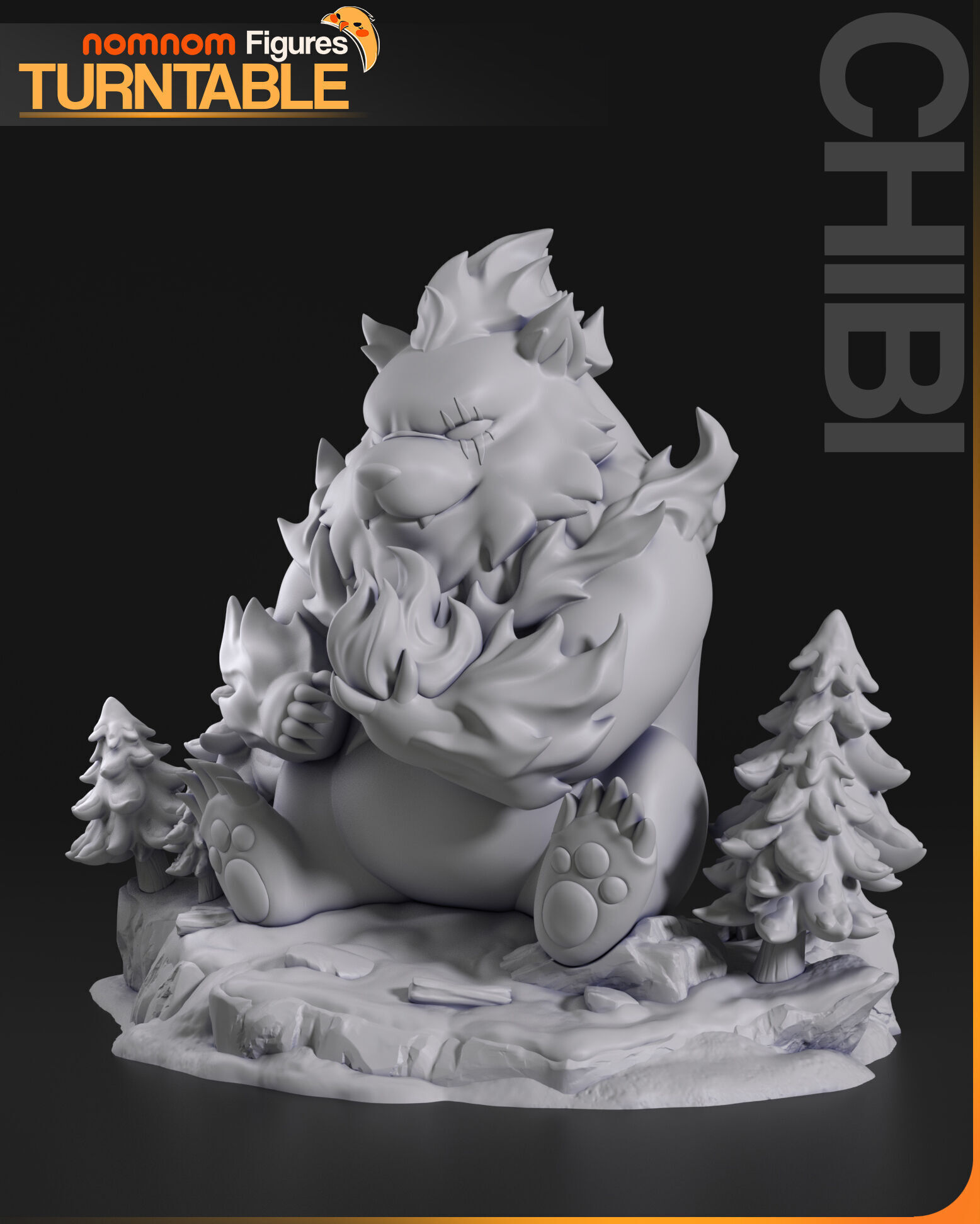 Chibi Shadow Tank - Solo Leveling 3D print model_6