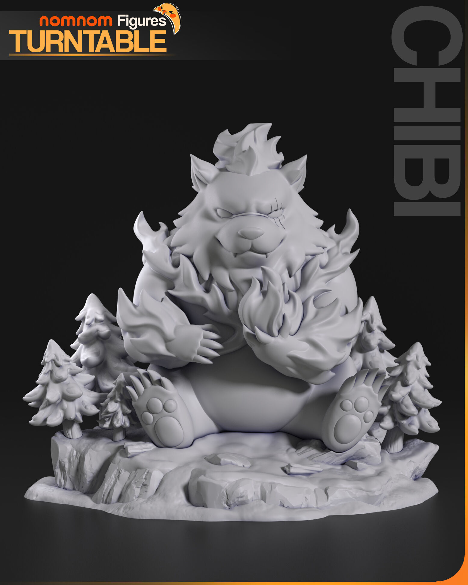 Chibi Shadow Tank - Solo Leveling 3D print model_5