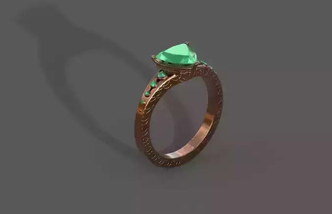 High-Quality 3D Ring Model